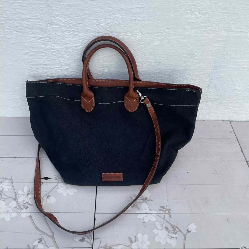Dooney & Bourke Black and Brown Tote Bag